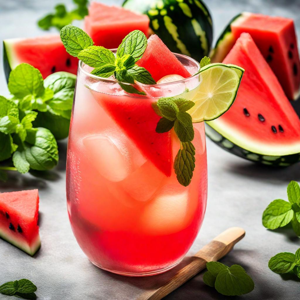 Watermelon Mint Cortisol Mocktail