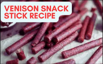Venison Snack Stick Recipe