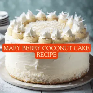 mary berry coconut cake recipe