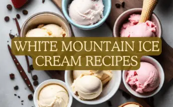 white mountain ice cream recipes