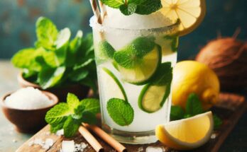 How to Make a Coconut Mint Mojito